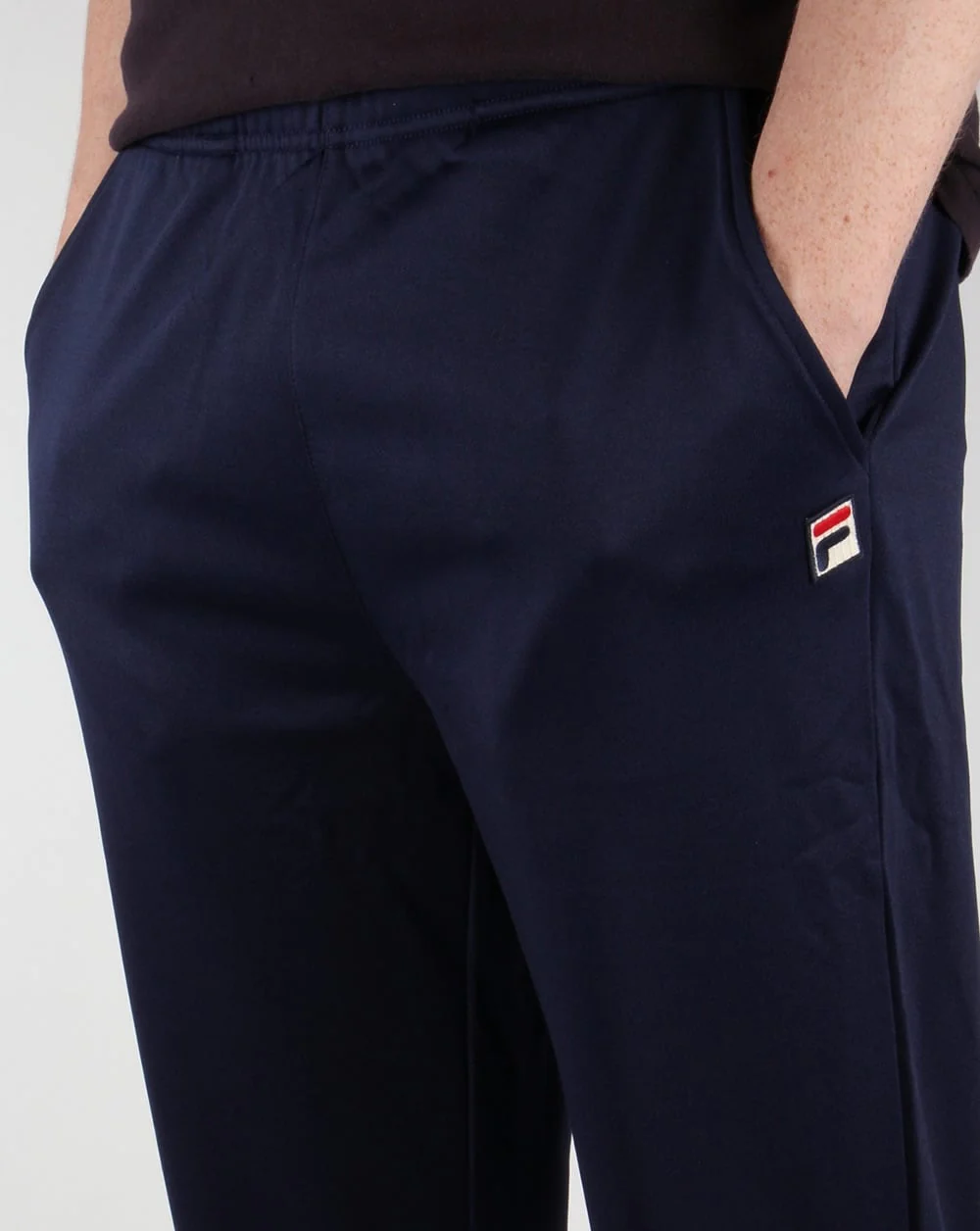Fila Vintage Marco Track Pants Navy - Image 2