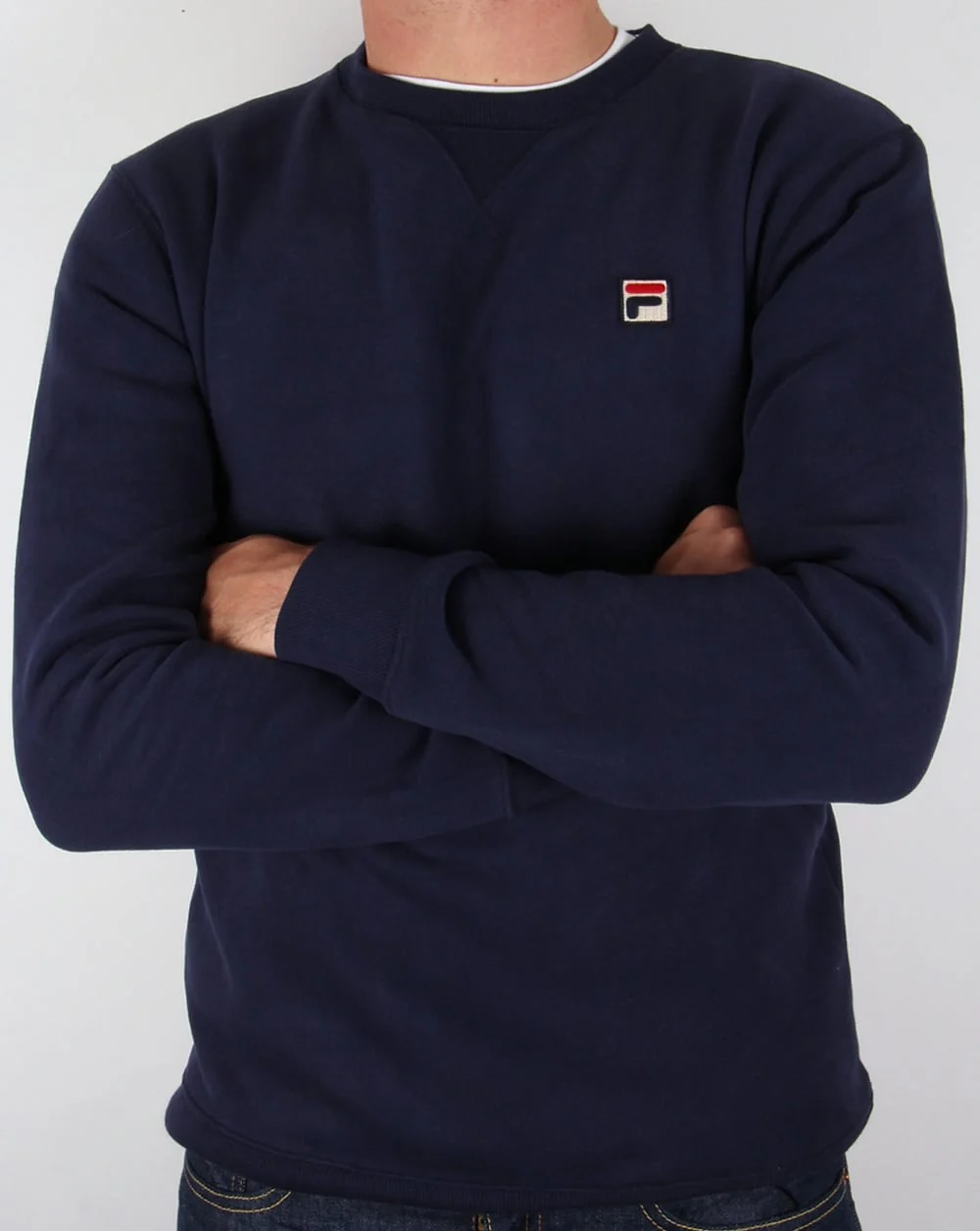 Fila Vintage Premium Navy Sweatshirt - Image 3