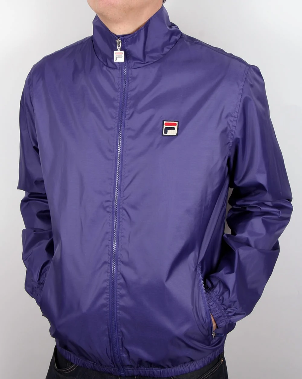 Fila Vintage Quayside Jacket Purple - Image 3