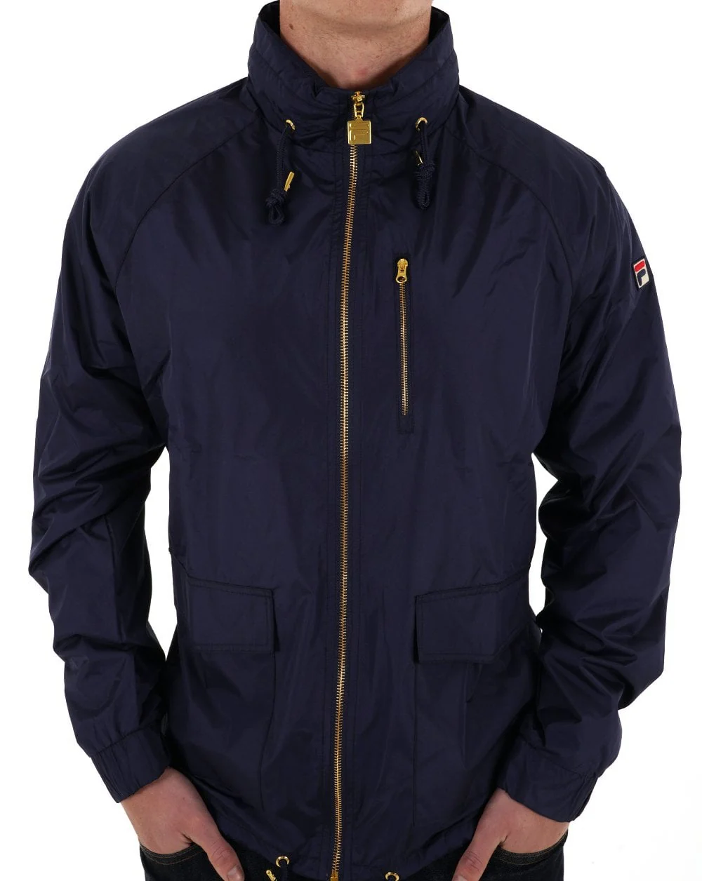 Fila Vintage Ronnie Jacket Navy - Image 5