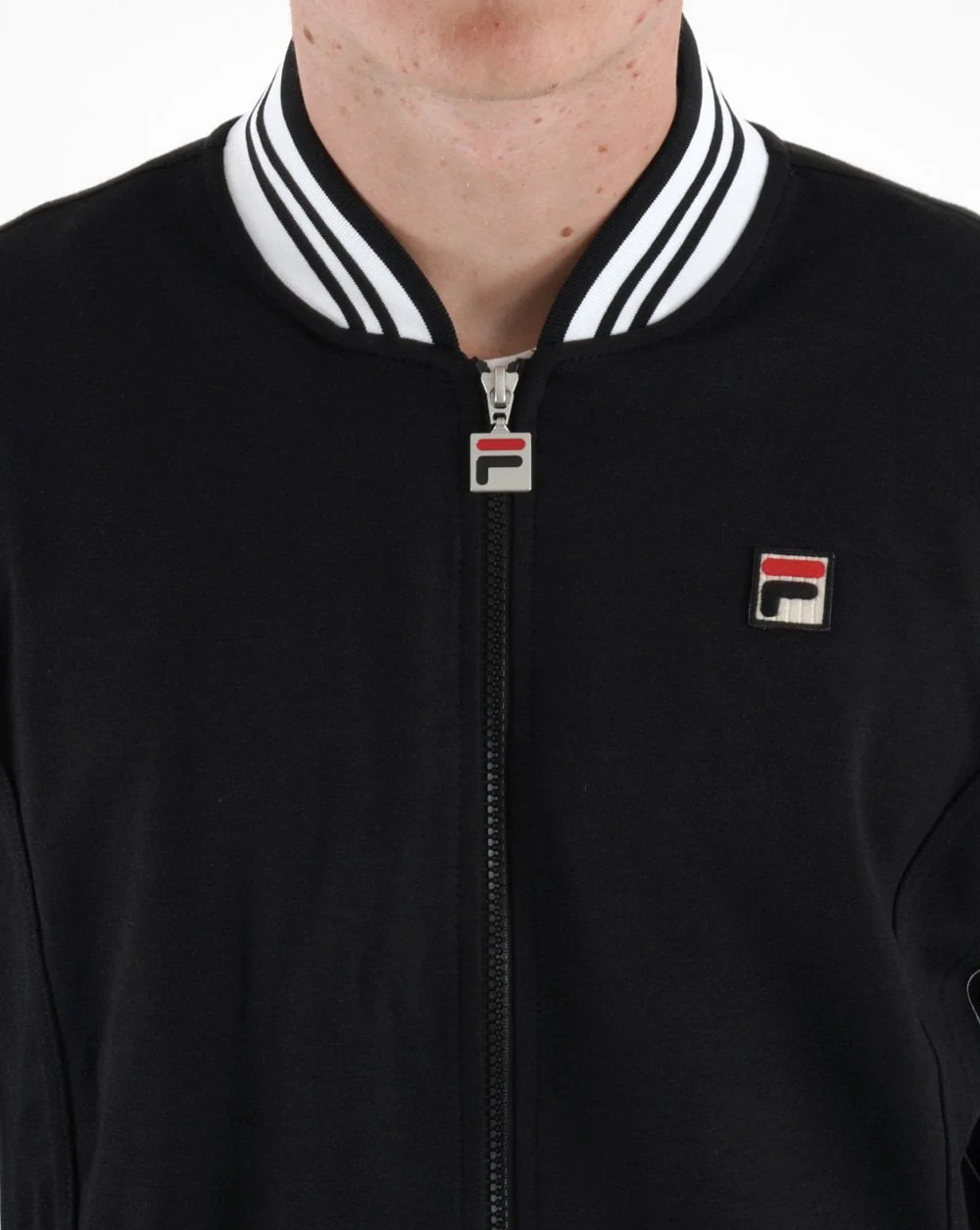 Fila Vintage Settanta 2 Track Top Black - Image 3