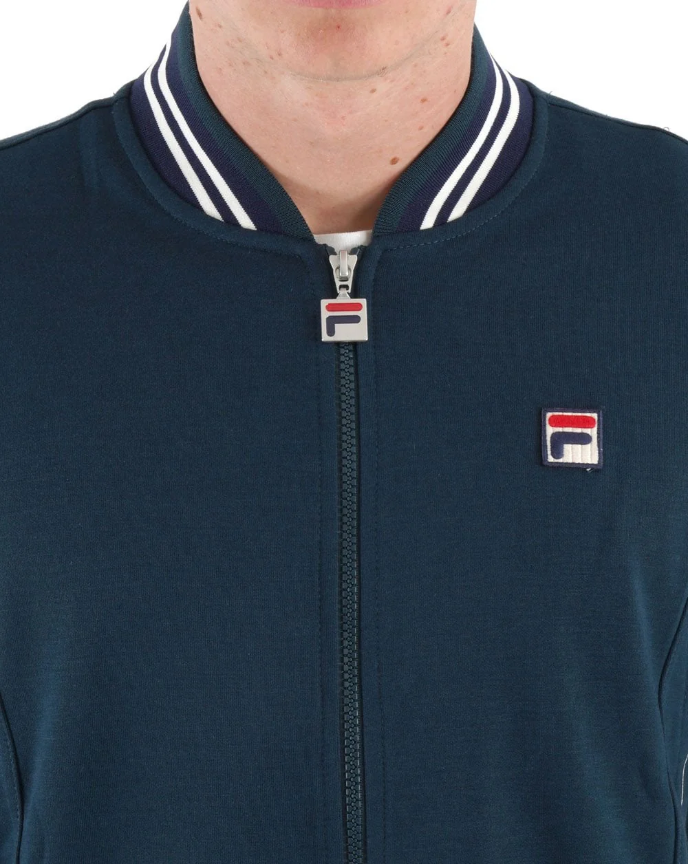 Fila Vintage Settanta 2 Track Top Dark Teal - Image 4
