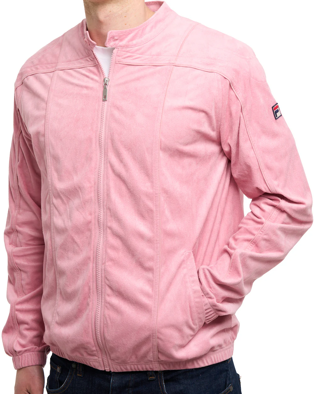 Fila Vintage Terrinda Mk3 Track Top Pink Nectar - Image 3