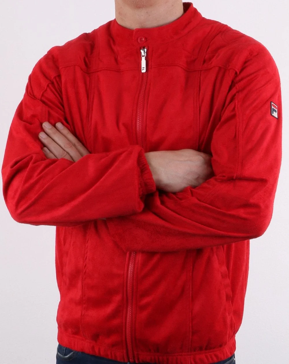Fila Vintage Terrinda Mk3 Track Top True Red - Image 4