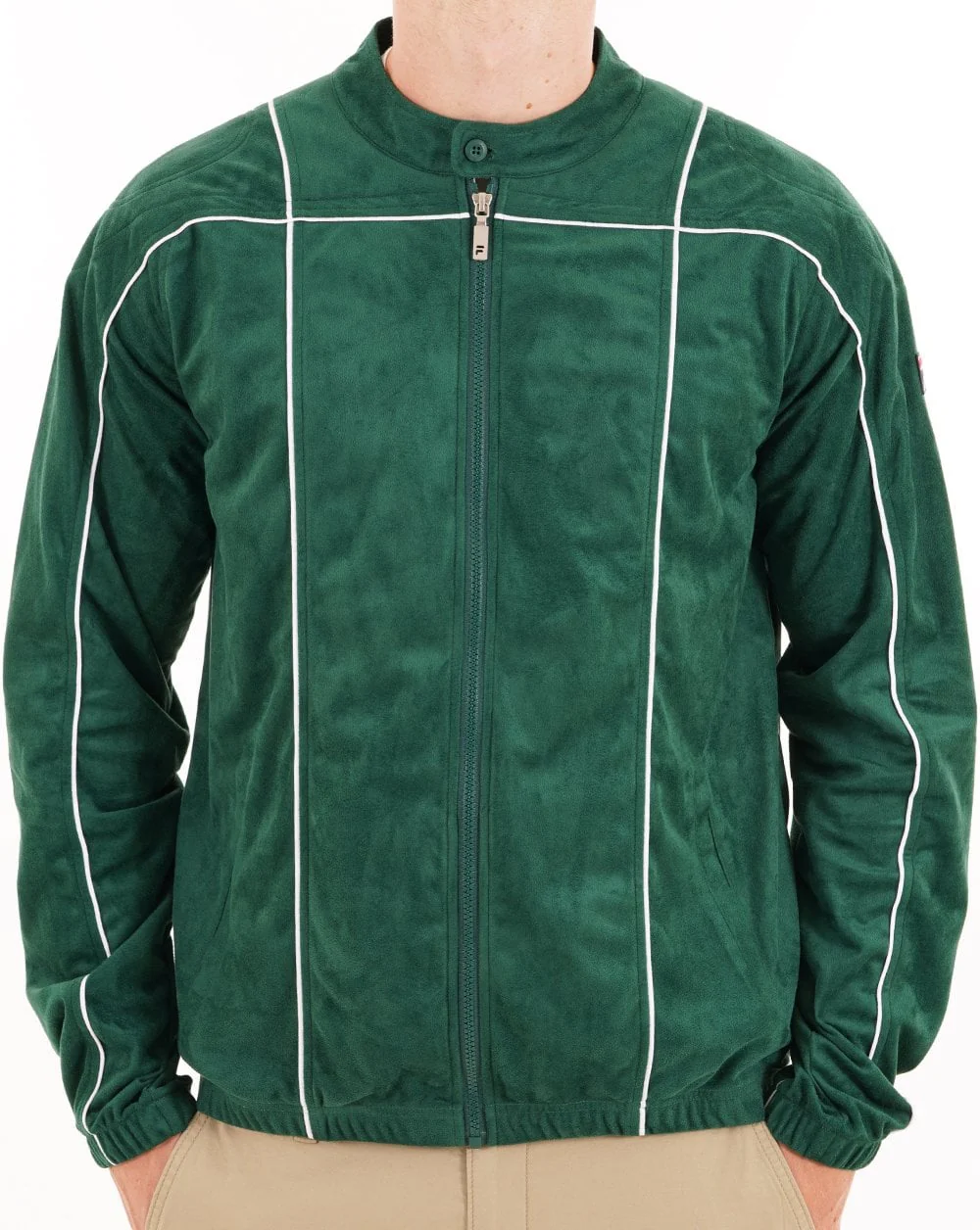 Fila Vintage Terrinda Track Top Deep Green - Image 5