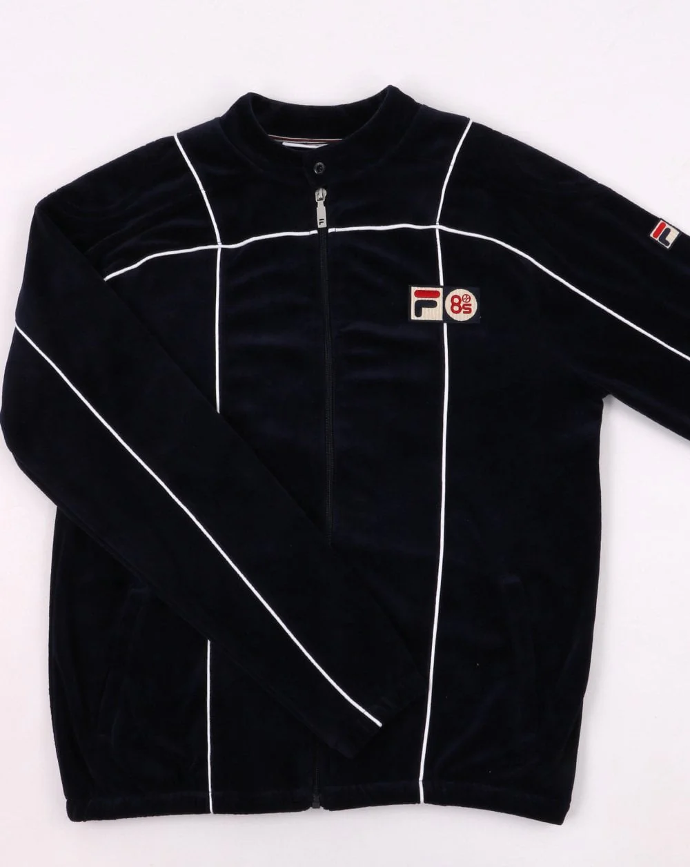 Fila Vintage Terrinda Velour Pro Badge Track Navy/white