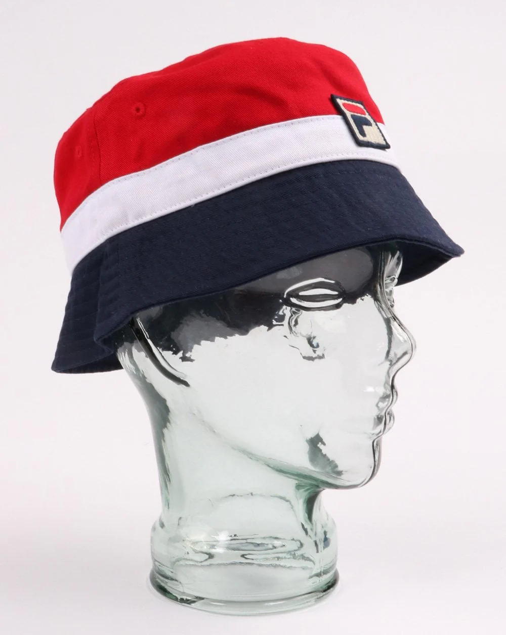 Fila Vintage trio Bucket Hat Red/white/navy - Image 3