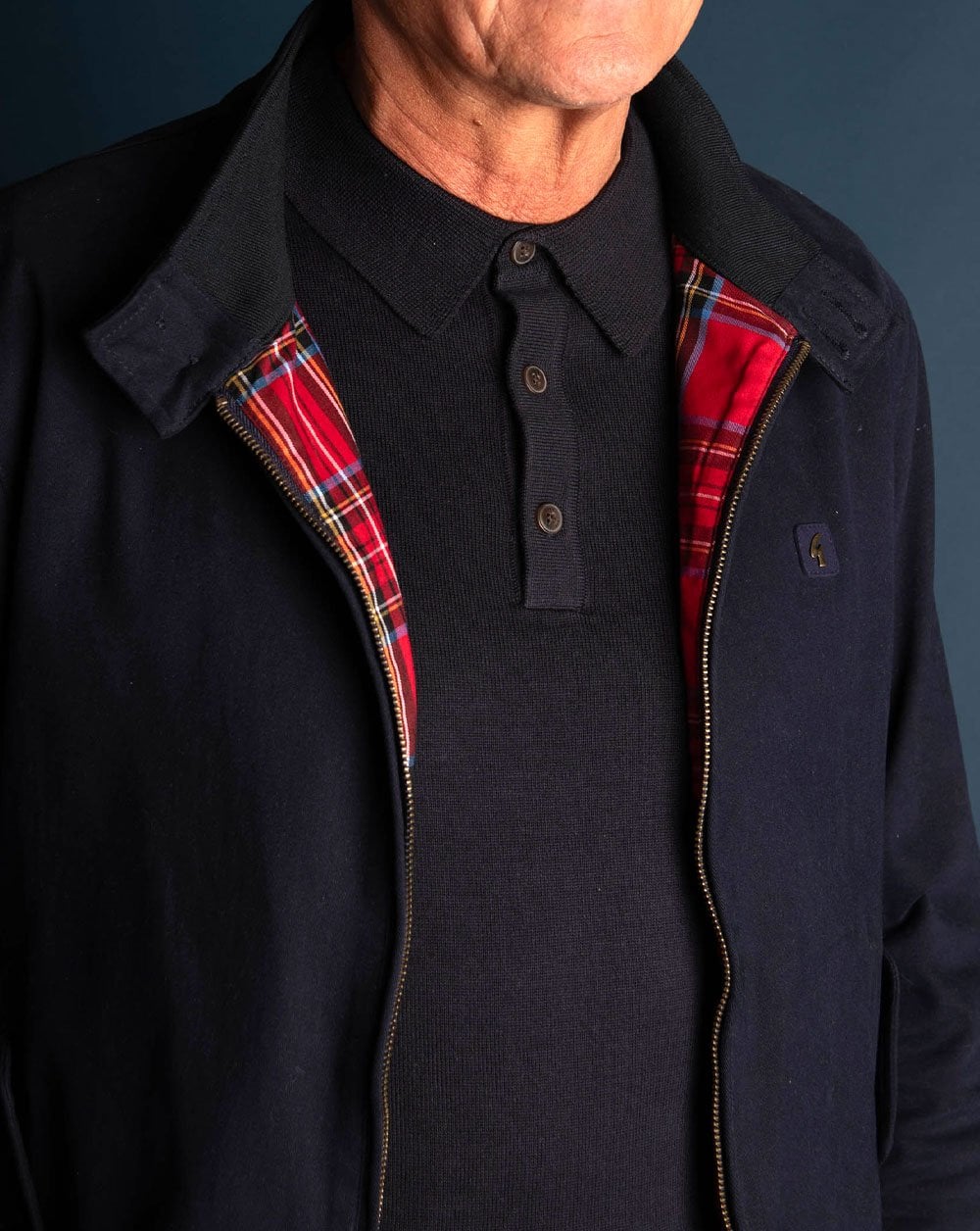 Gabicci Vintage Hamilton Harrington Navy - Image 2