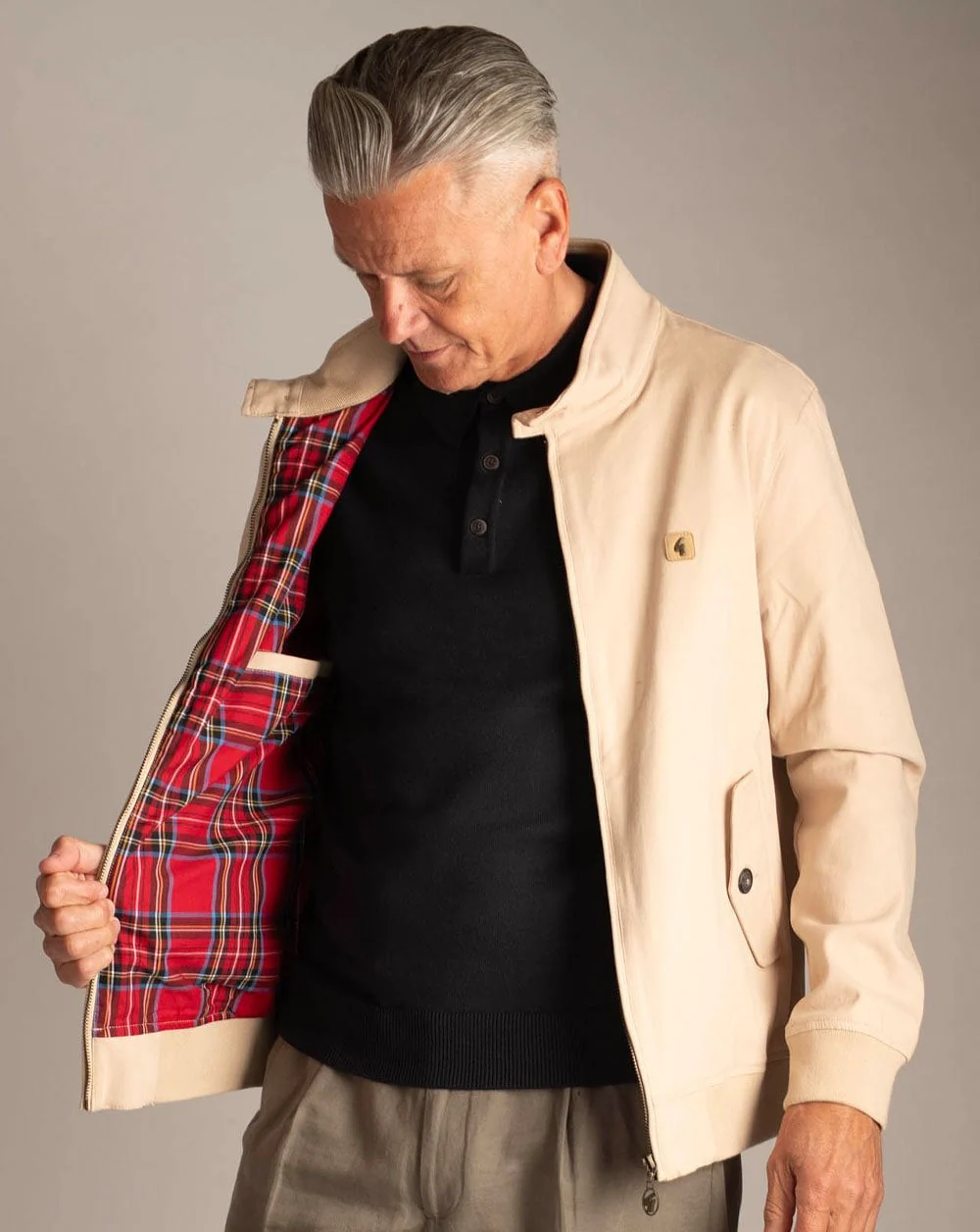 Gabicci Vintage Hamilton Harrington Oatmeal