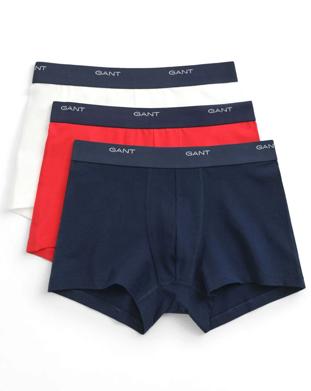 Gant 3 Pack Boxer Trunks Multi Colour