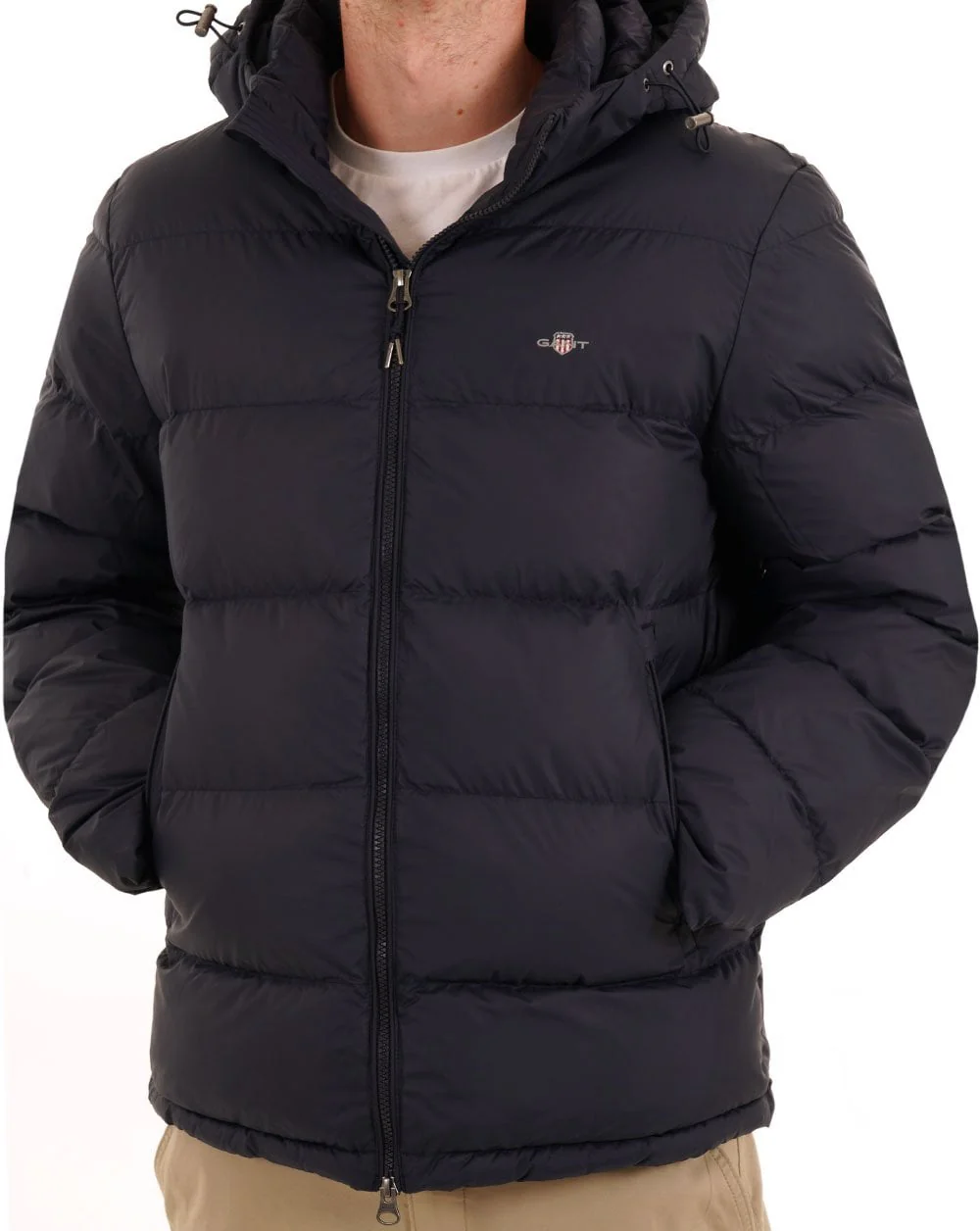 Gant Active Cloud Jacket Navy Blue - Image 3