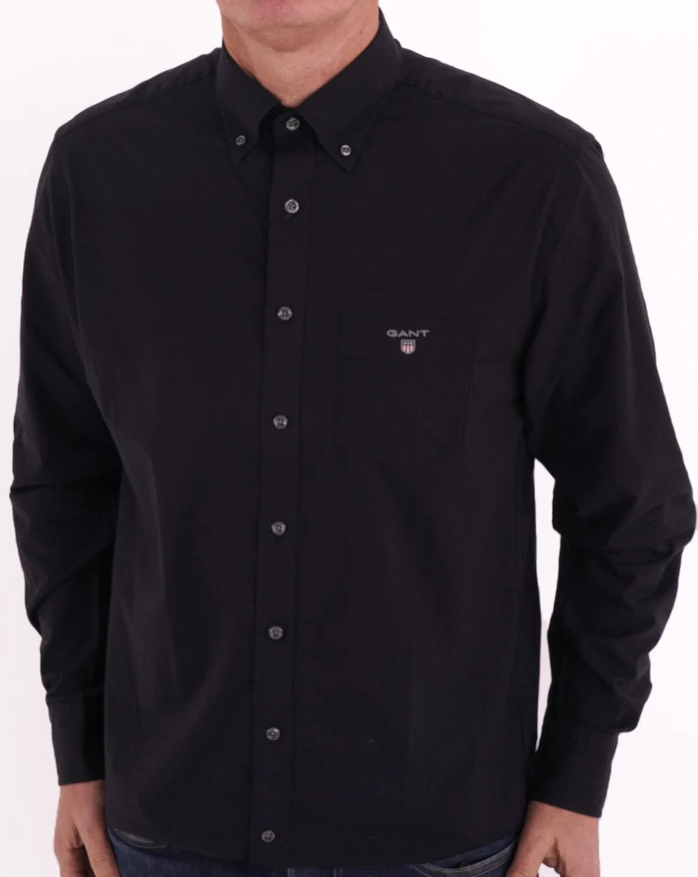 Gant Broadcloth Shirt Black