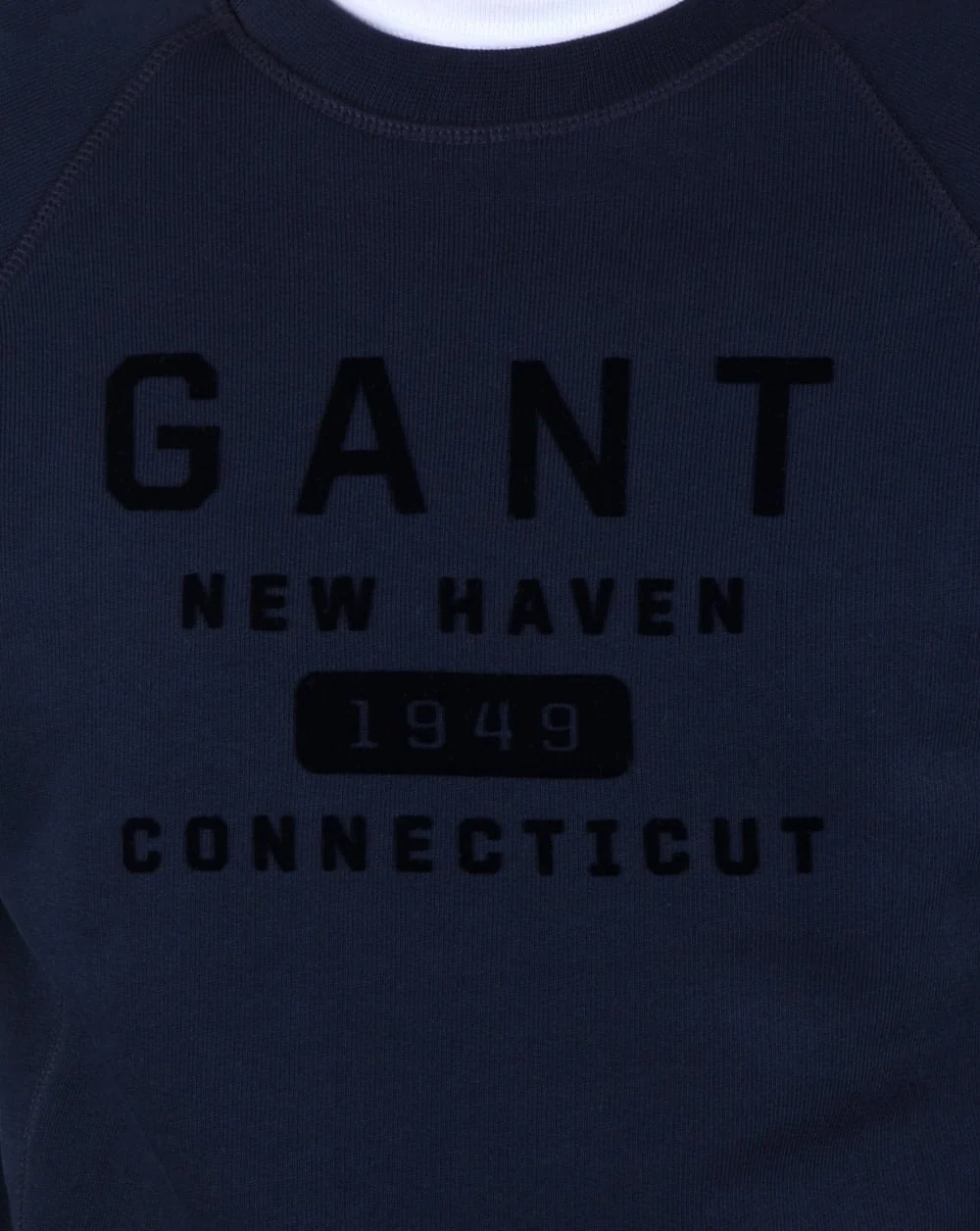 Gant New Haven Crew Sweat Evening Blue - Image 2
