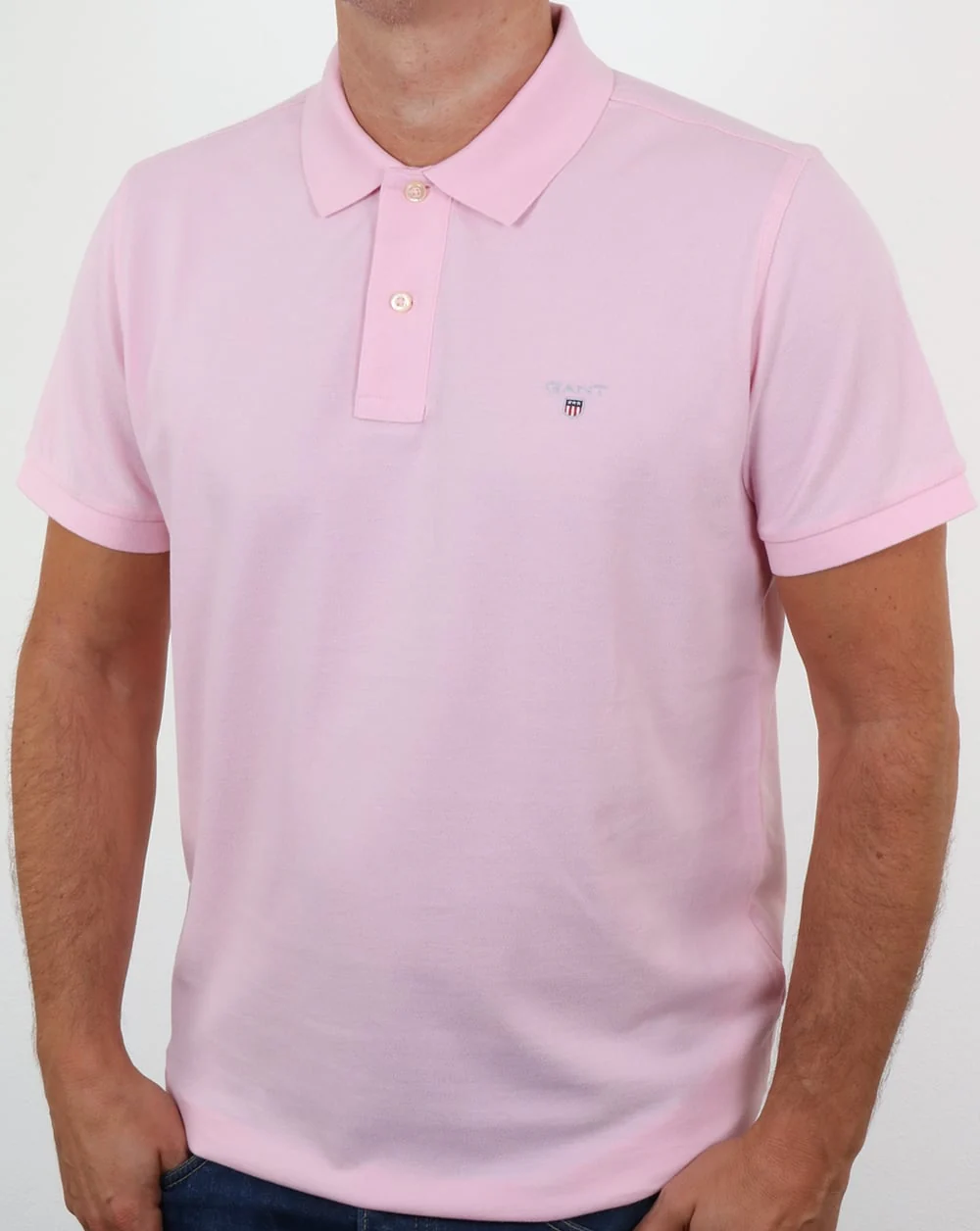 Gant Pique Rugger Polo California Pink - Image 2
