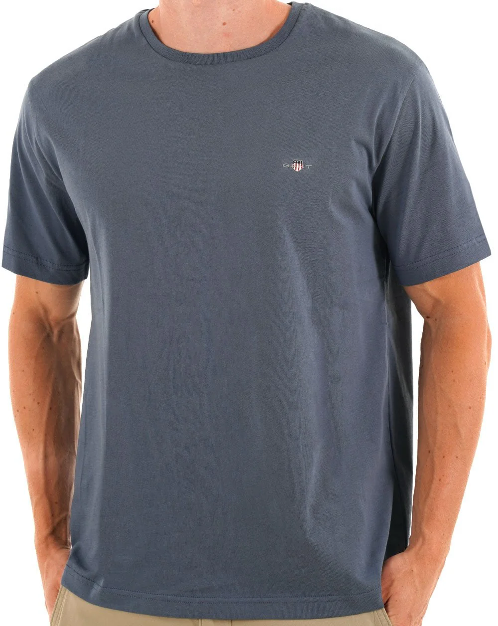 Gant Archive Shield T Shirt Naval Blue