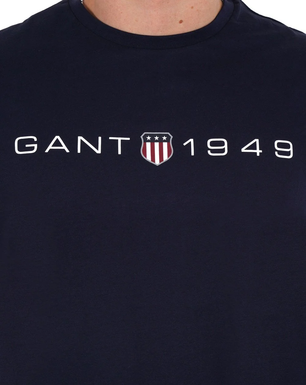 Gant Printed Graphic T-shirt Navy Blue - Image 2