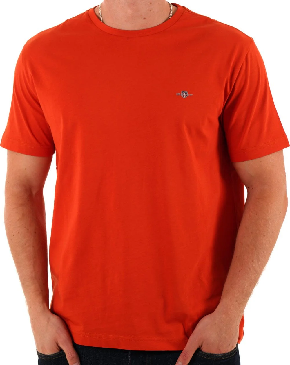 Gant Shield T Shirt Deep Orange