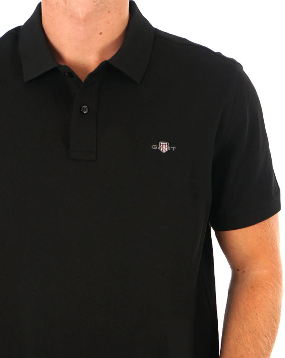 Gant Shield Pique Polo Black - Image 2