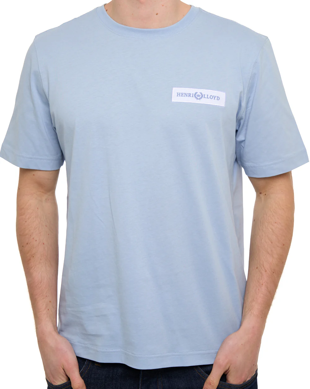 Henri Lloyd Calshot T Shirt Fog Blue - Image 2
