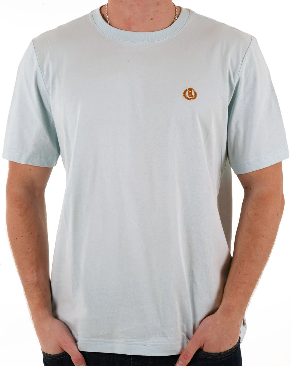 Henri Lloyd Cowes T Shirt Sky Blue - Image 2