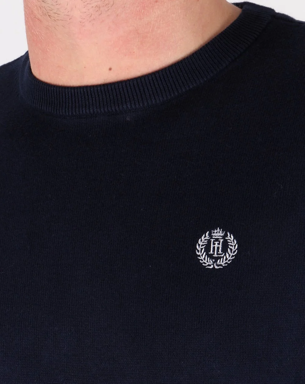 Henri Lloyd Crew Neck Knit Navy - Image 2