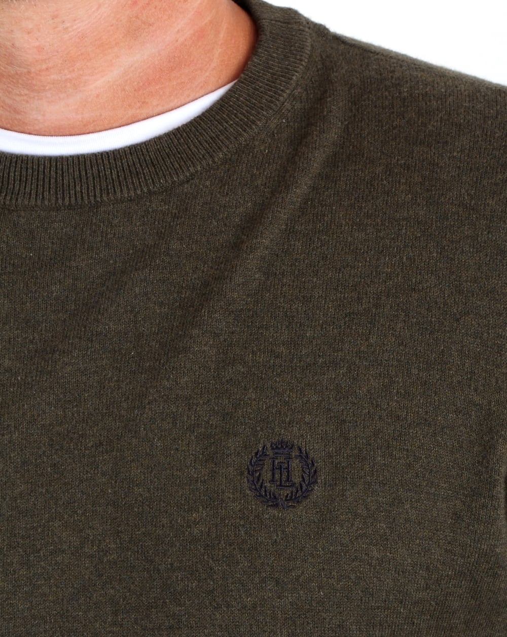 Henri Lloyd Morgan Crew Neck Sage Green - Image 2