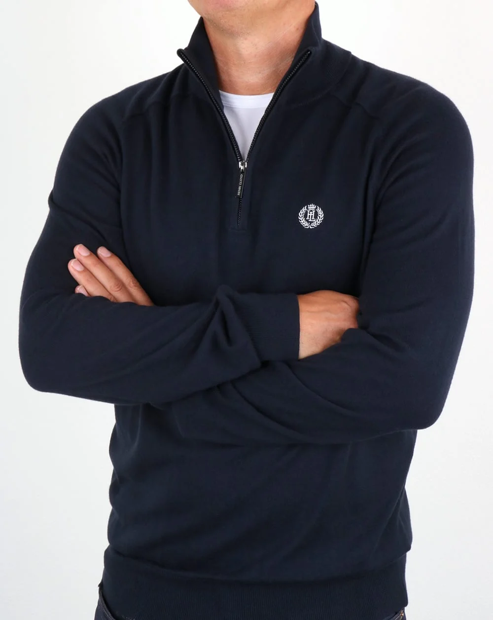Henri Lloyd Morgan Half Zip Knit Navy