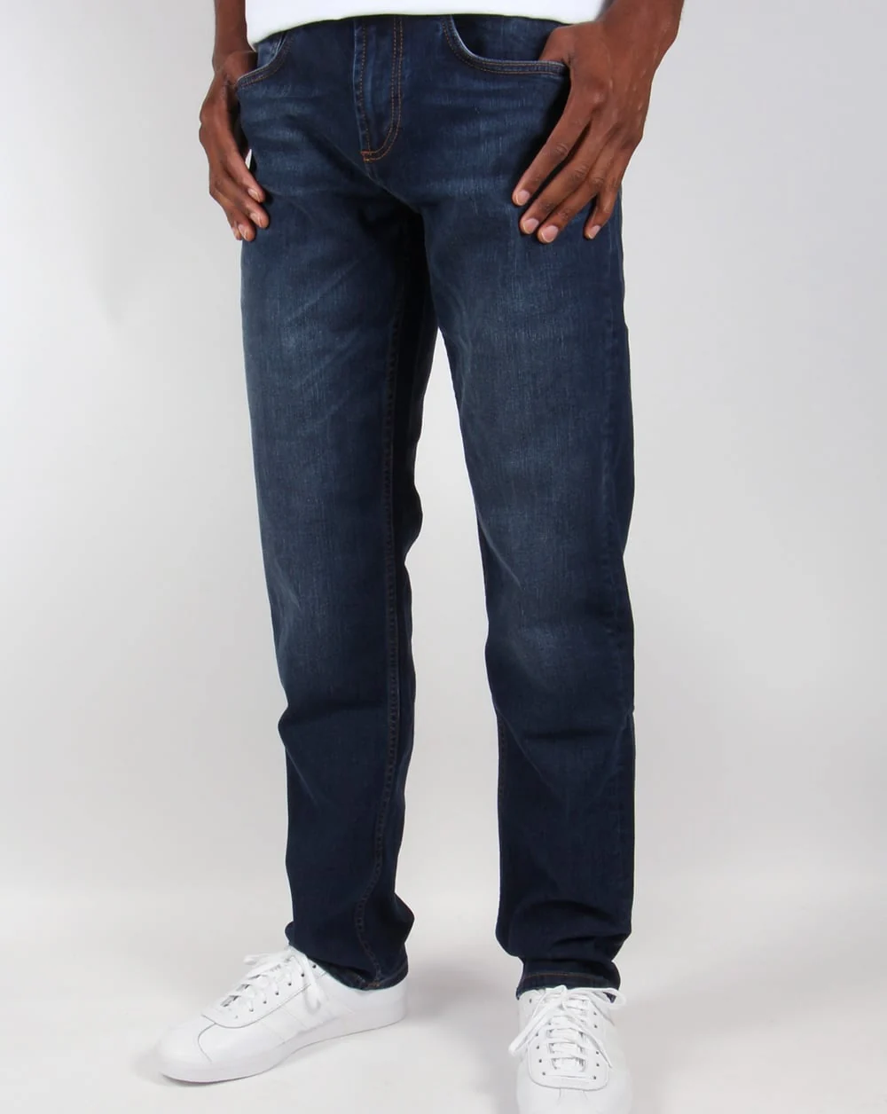 Henri Lloyd Regular Fit Jeans Vintage Dark Wash - Image 3