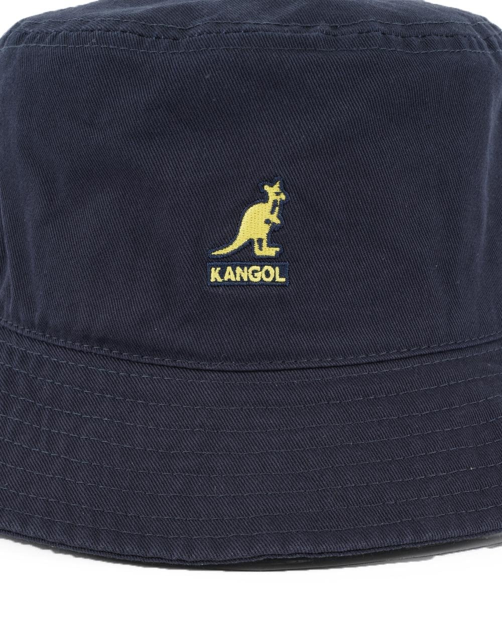Kangol Washed Bucket Hat Navy - Image 2