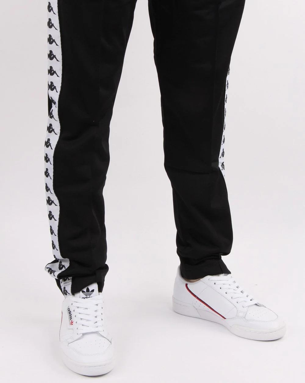 Kappa Banda Astoria Slim Pant Black/white - Image 3