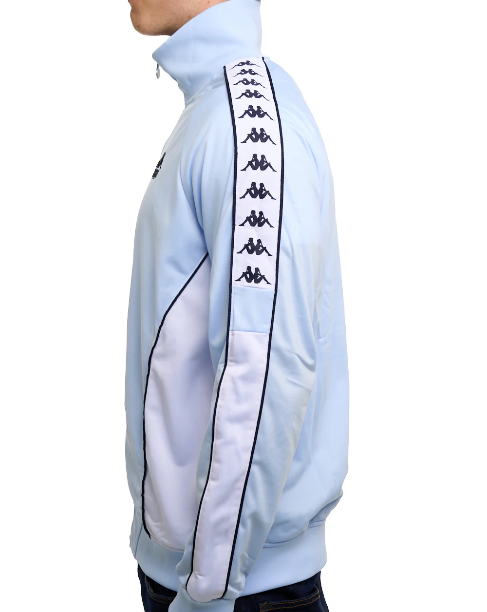 Kappa Merezo Track Top Azure White - Image 3
