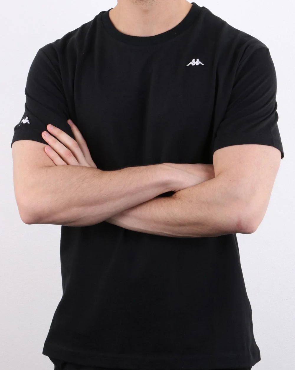 Kappa Taylor T-shirt Black/White - Image 3