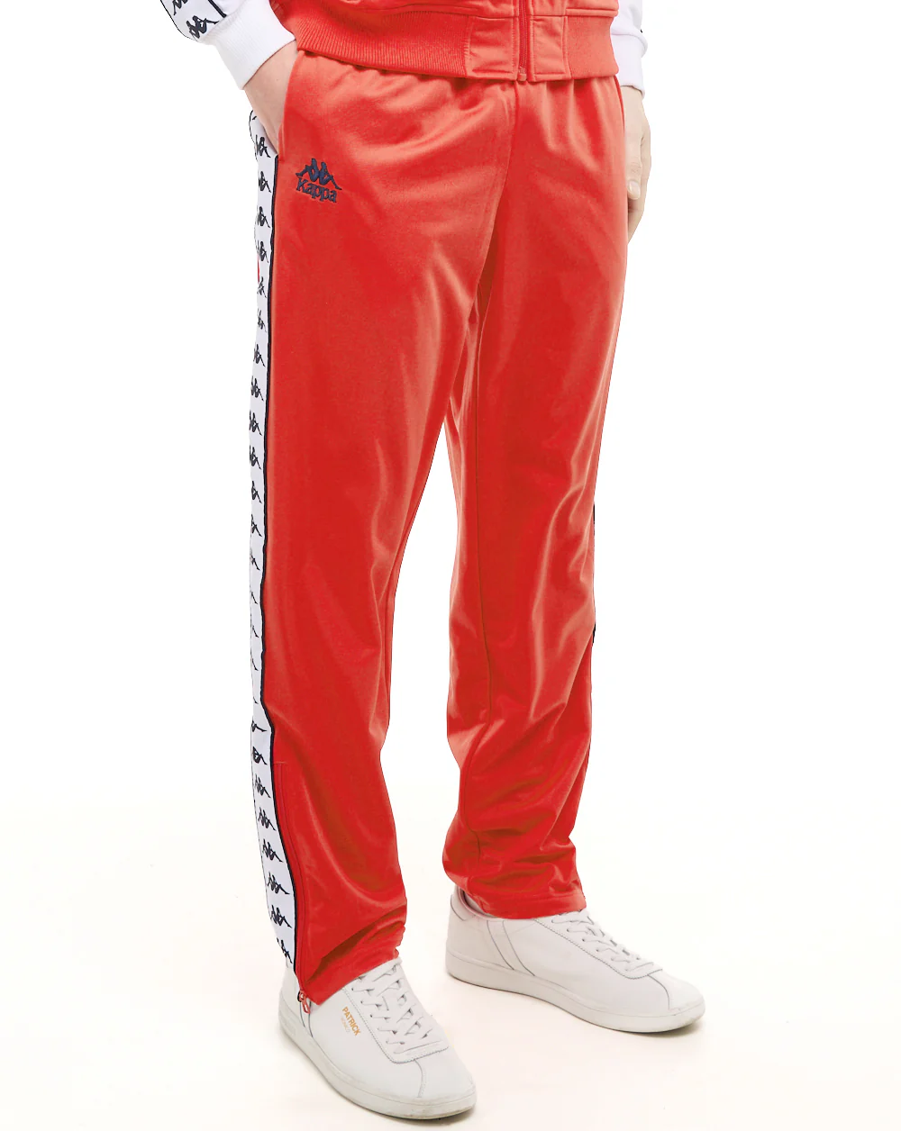 Kappa Ulrich Track Pants Red - Image 2