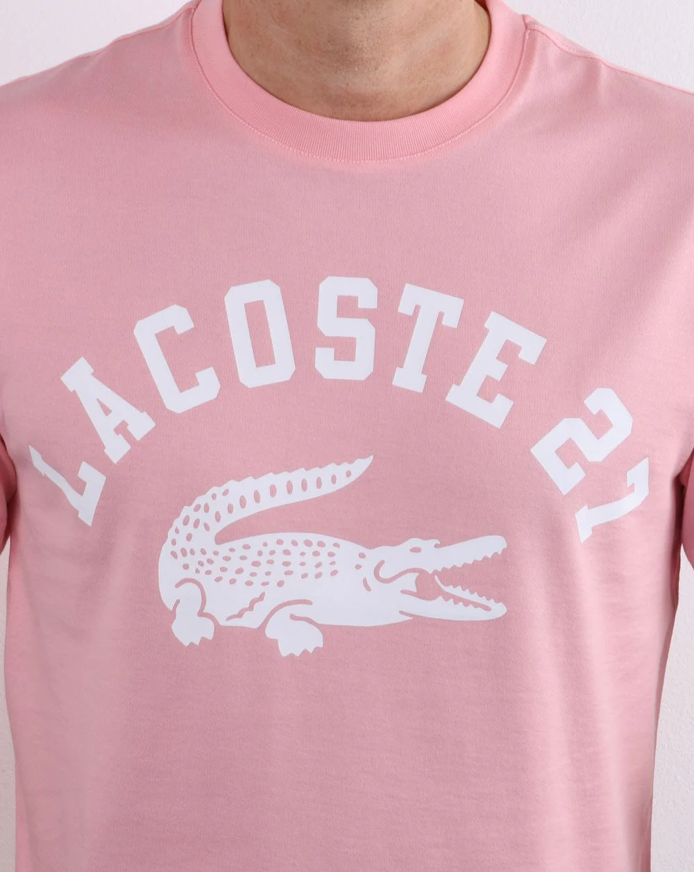 Lacoste 27 Logo T-shirt Pink - Image 2