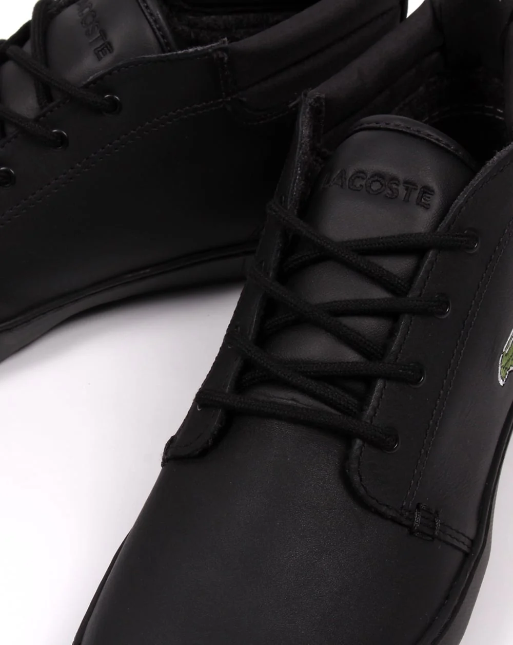 Lacoste Ampthill Terra Boots Black Leather - Image 4