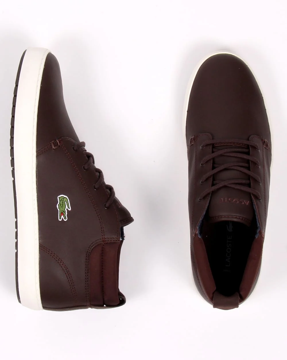 Lacoste Ampthill Terra Boots Brown Leather - Image 2