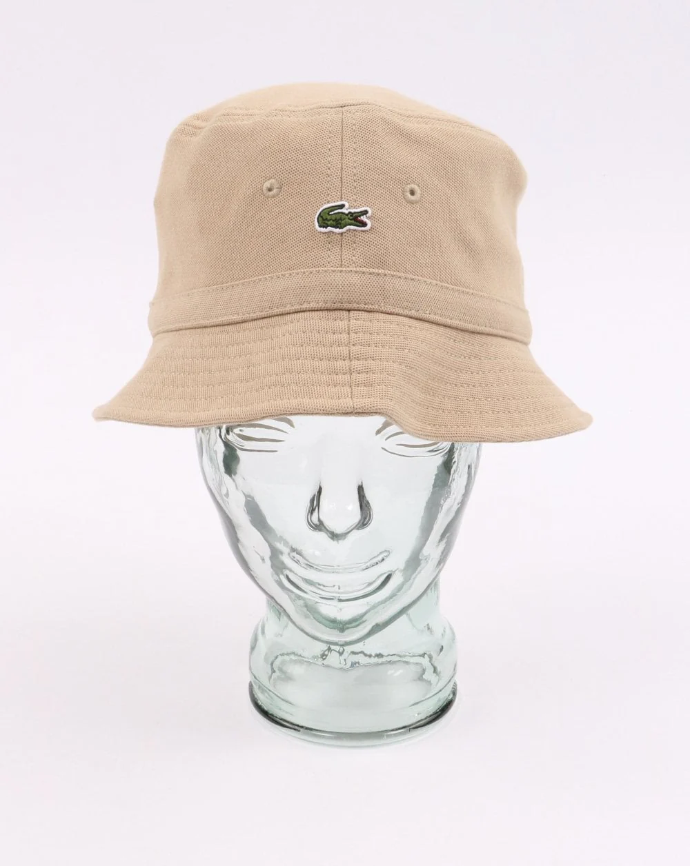 Lacoste Bucket Hat Beige - Image 3