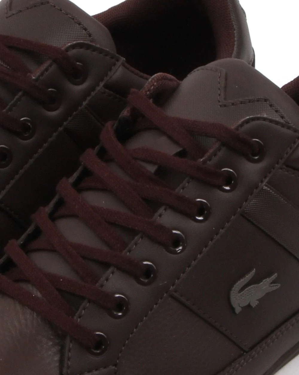 Lacoste Chaymon Trainer Dark Brown - Image 4