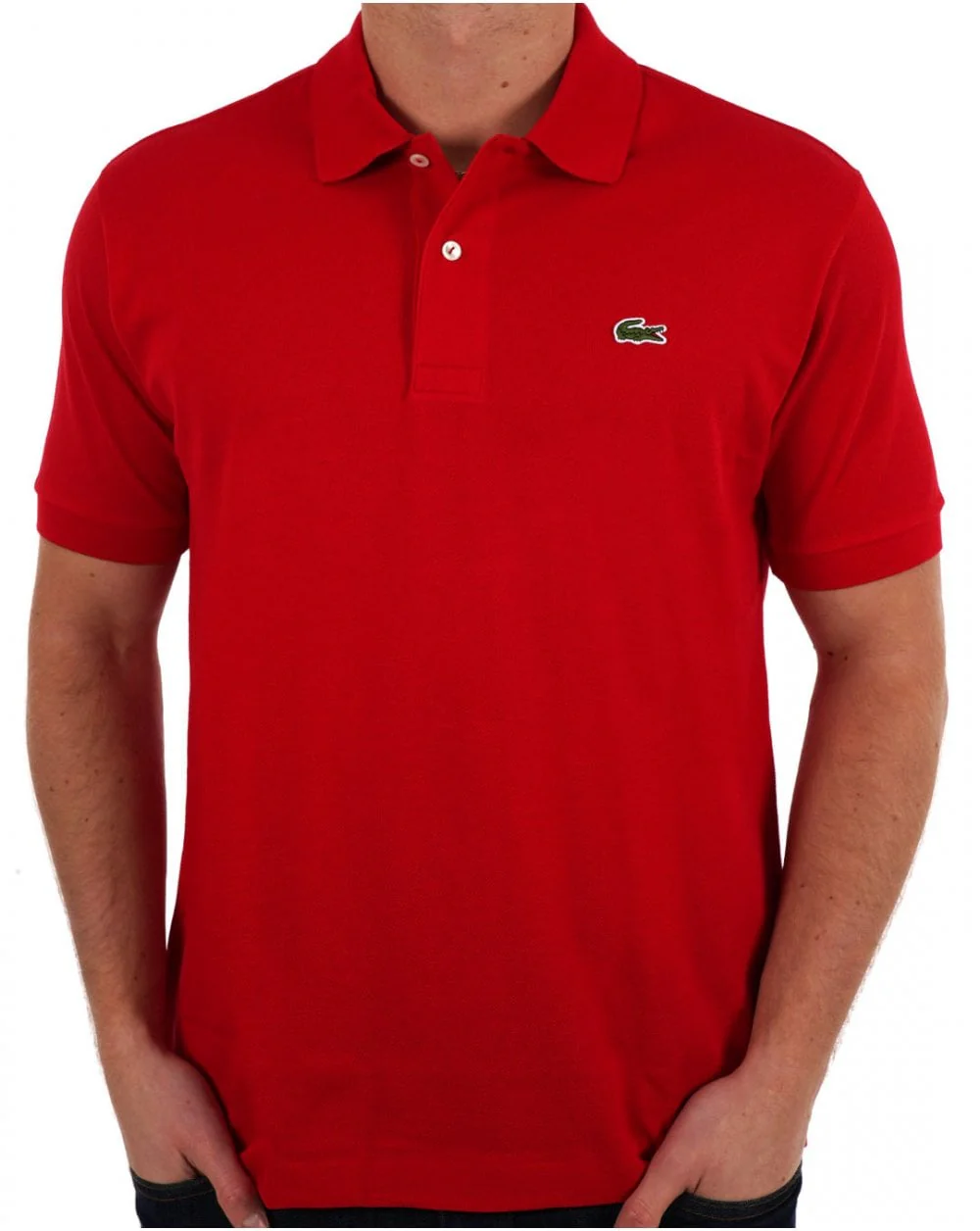 Lacoste Classic Polo Shirt Red - Image 3