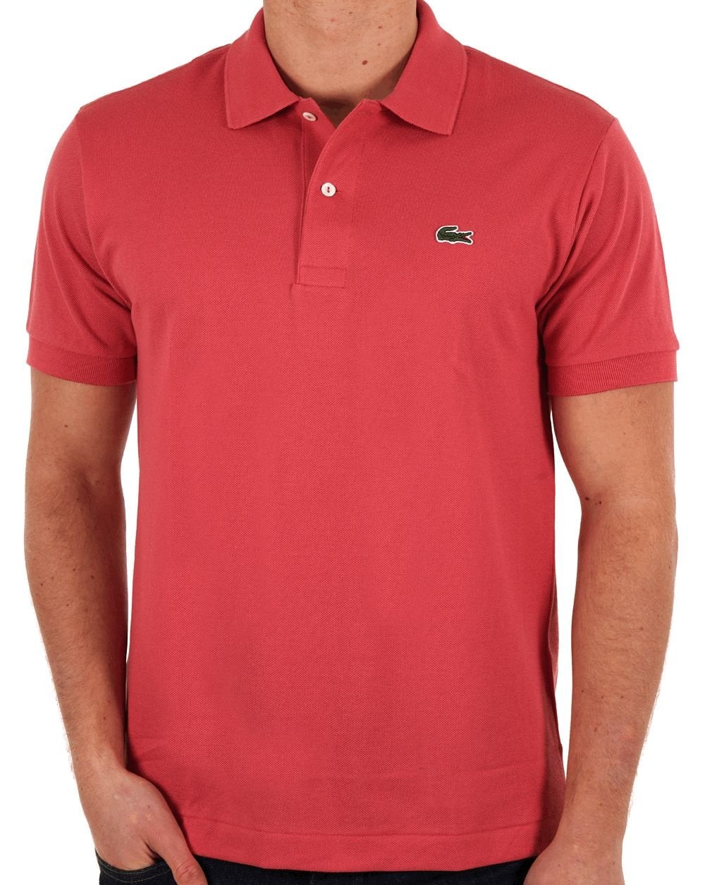 Lacoste Classic Polo Shirt Sierra Red - Image 3