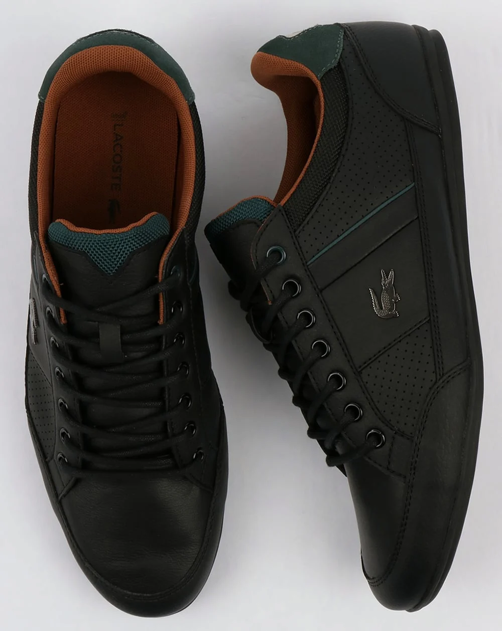 Lacoste Footwear Chaymon Trainers Black/Tan - Image 2