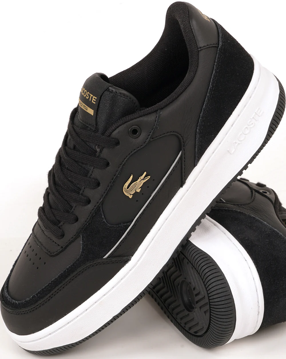 Lacoste L001 Ace Trainers Black/White