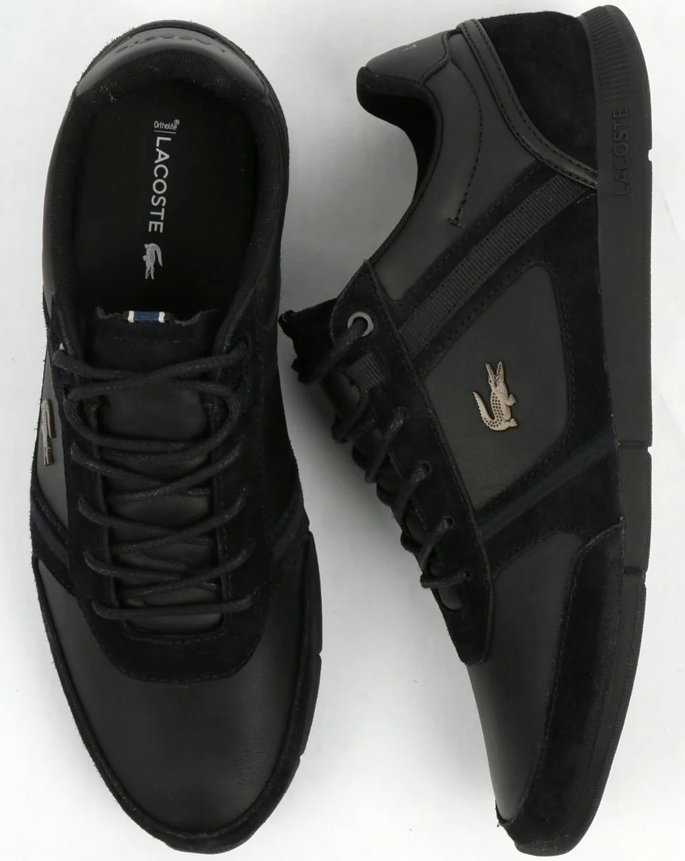 Lacoste Footwear Menerva Trainers Black/Black - Image 2