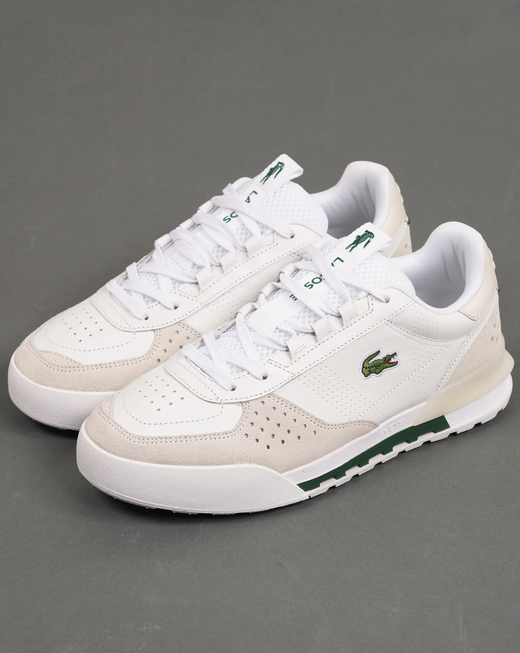 Lacoste Slam Break Trainers White/Off White - Image 2