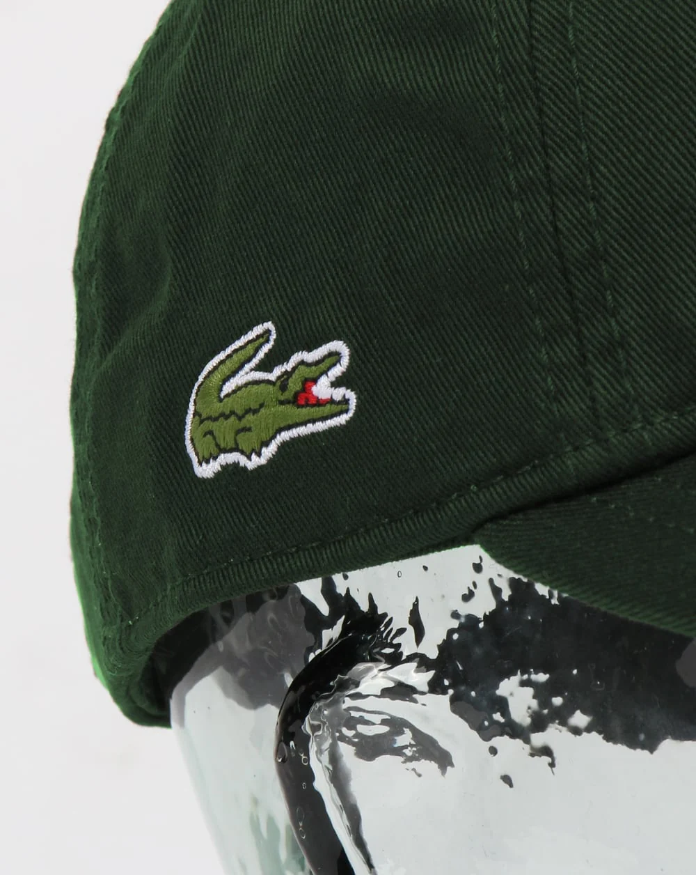 Lacoste Gabardine Cap Dark Green - Image 2
