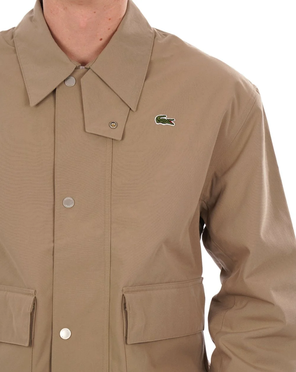 Lacoste Jacket Dark Sand - Image 2