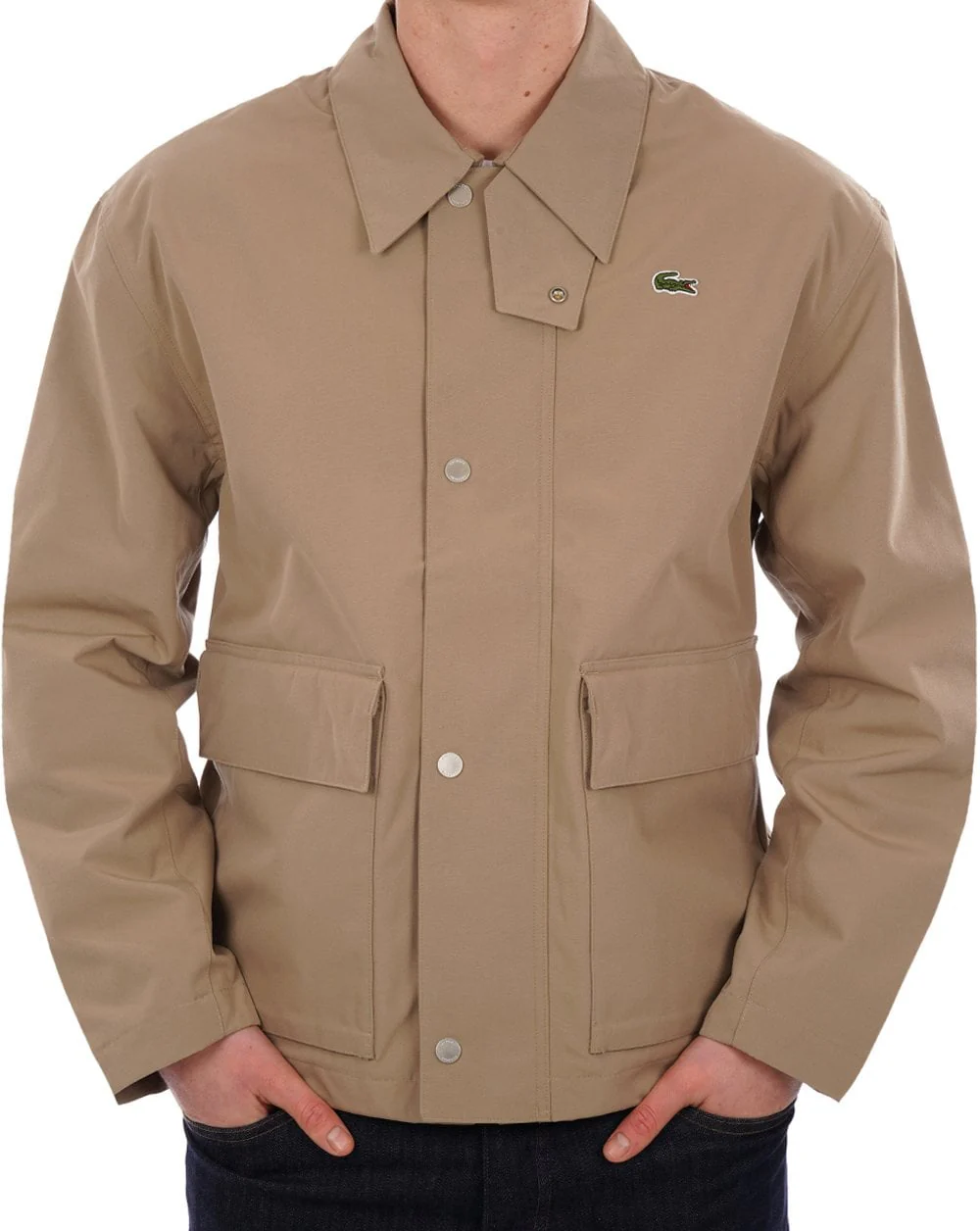 Lacoste Jacket Dark Sand - Image 3