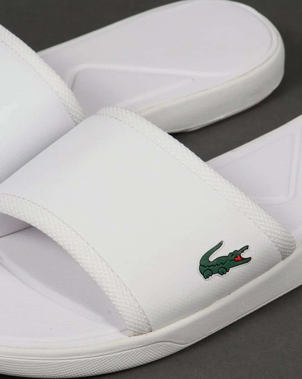 Lacoste L.30 Sport Sliders White - Image 2