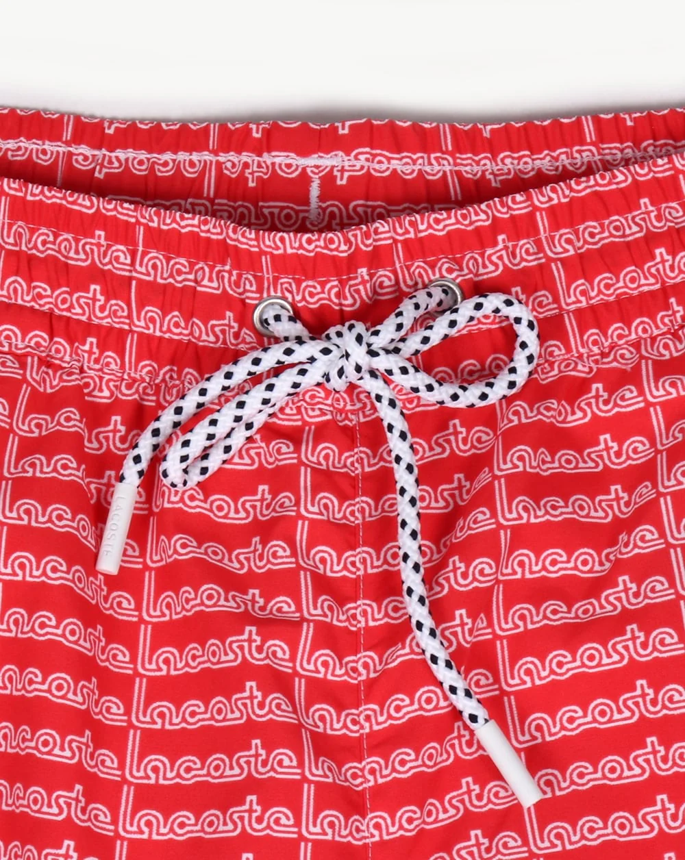 Lacoste Linear Logo Swim Shorts Grenadine - Image 3