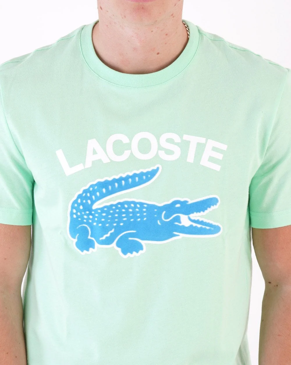 Lacoste Logo T-shirt Ash - Image 2